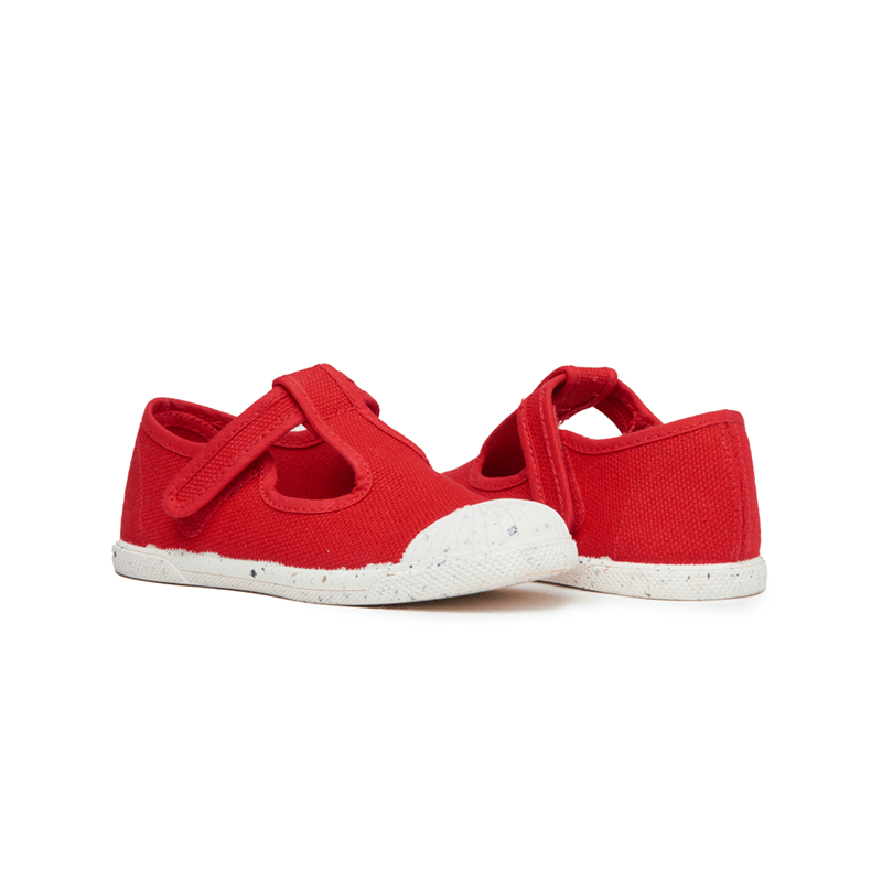 Charlie Red Made In Spain Machine Washable Rubber Captoe Core by Childrenchic – Don't Panic Shoes