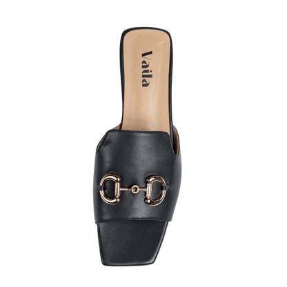 Charlotte Sandals Black Shoes by Vaila Shoes – Don't Panic Shoes