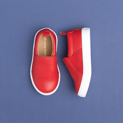 Cherry Slip - On Sneaker Kids - Slip - On Sneaker by Freshly Picked – Don't Panic Shoes