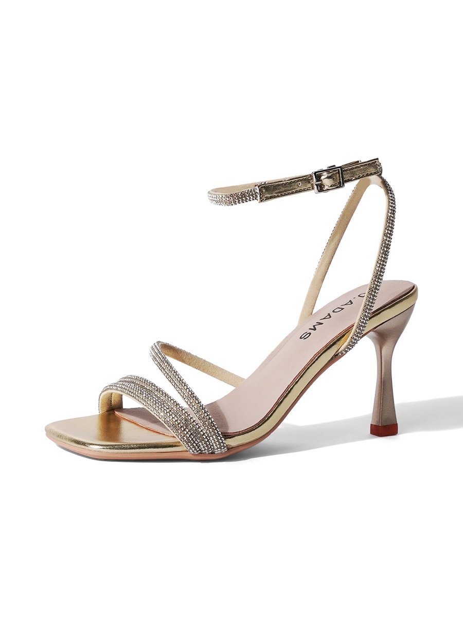 Chloe | Gold Heels by J.Adams – Don't Panic Shoes