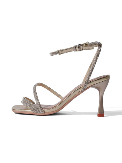 Chloe | Gold Heels by J.Adams – Don't Panic Shoes