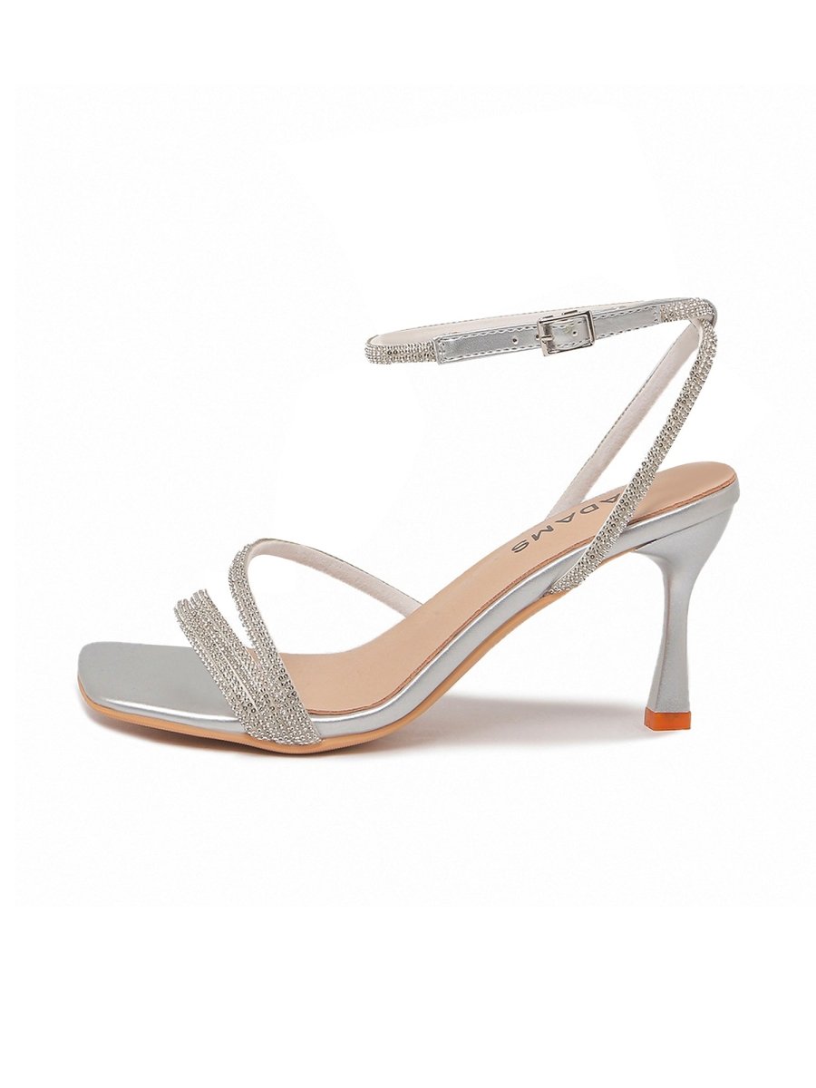 Chloe | Silver Heels by J.Adams – Don't Panic Shoes