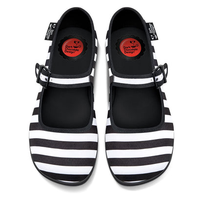 Chocolaticas® Seraphine Women's Mary Jane Flat Mary Jane Flats by Hot Chocolate Design – Don't Panic Shoes