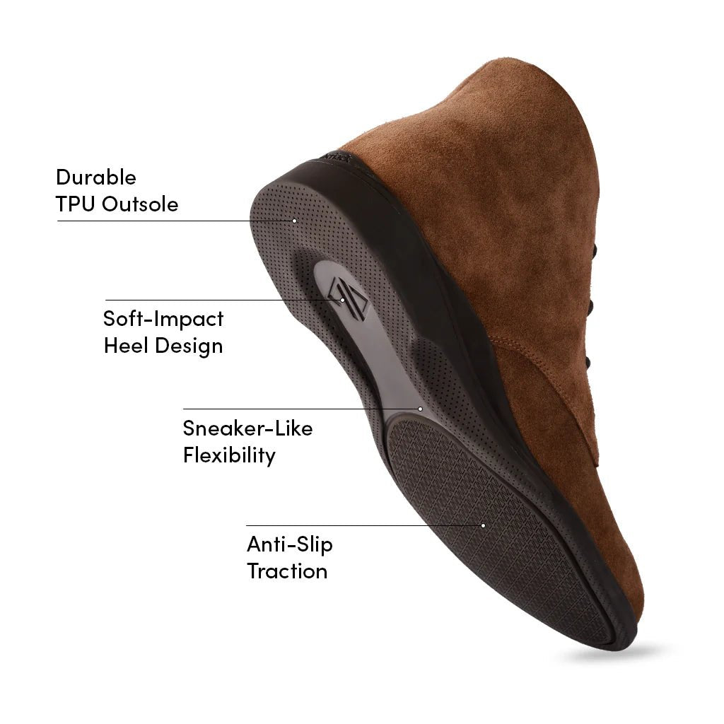 Chukka Grizzly Boots Classic Style Everyday Wear Edition Men's Chukka Boots by Amberjack – Don't Panic Shoes