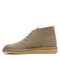 Thumbnail for Clarks Desert Coal 26169998 Mens Brown Suede Lace Up Chukkas