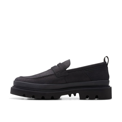 ClarkS Originals Badell Step Men’s Black Leather 26176091 Footwear by Clarks Originals – Don't Panic Shoes