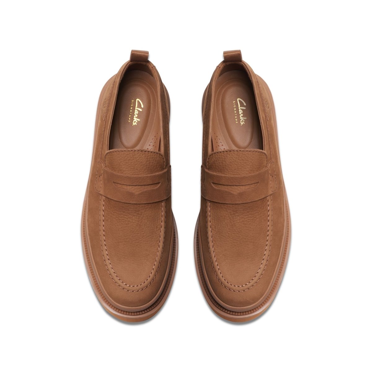 ClarkS Originals Badell Step Men’s Shoes – Brown Nubuck Leather – Style 26176092 – Modern Everyday Essential Footwear by Clarks Originals – Don't Panic Shoes