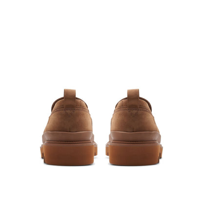 ClarkS Originals Badell Step Men’s Shoes – Brown Nubuck Leather – Style 26176092 – Modern Everyday Essential Footwear by Clarks Originals – Don't Panic Shoes