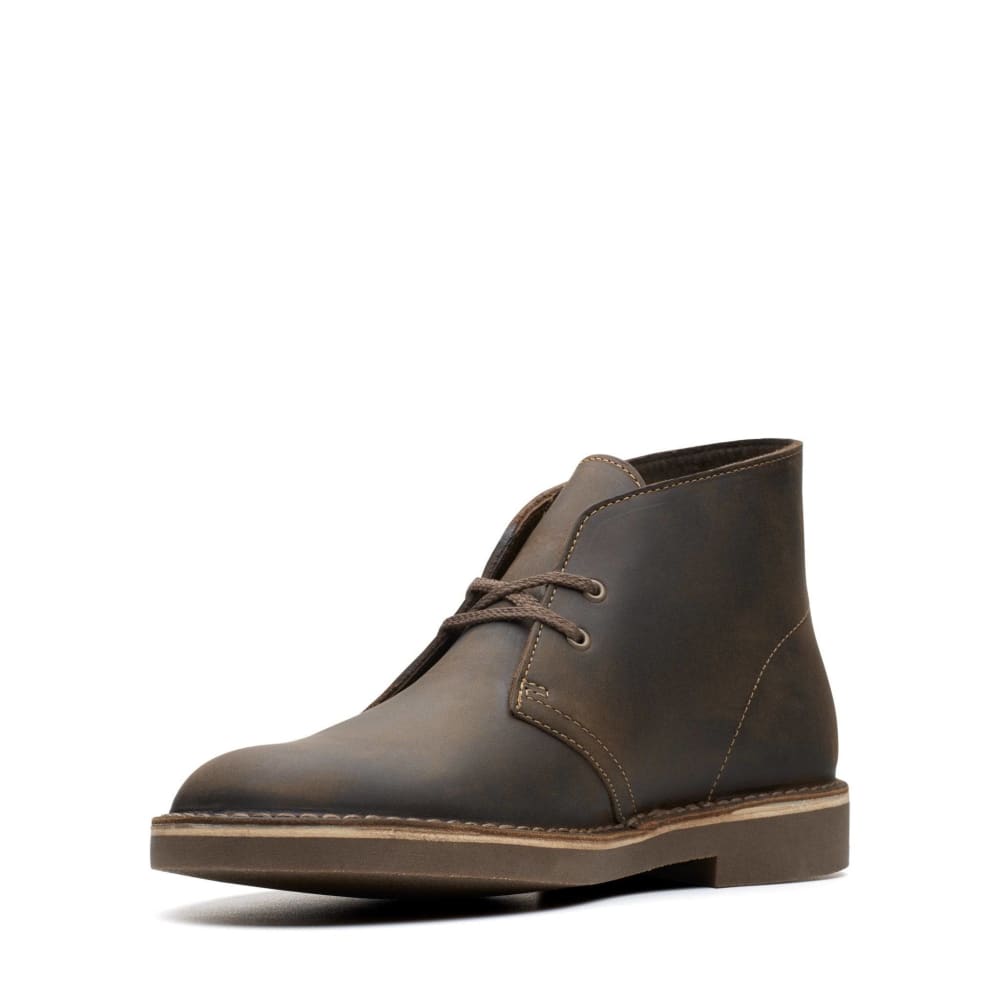 Clarks Originals Bushacre 2 Desert Boots Men's Beeswax Leather 26082286 Shoes by Clarks Originals – Don't Panic Shoes