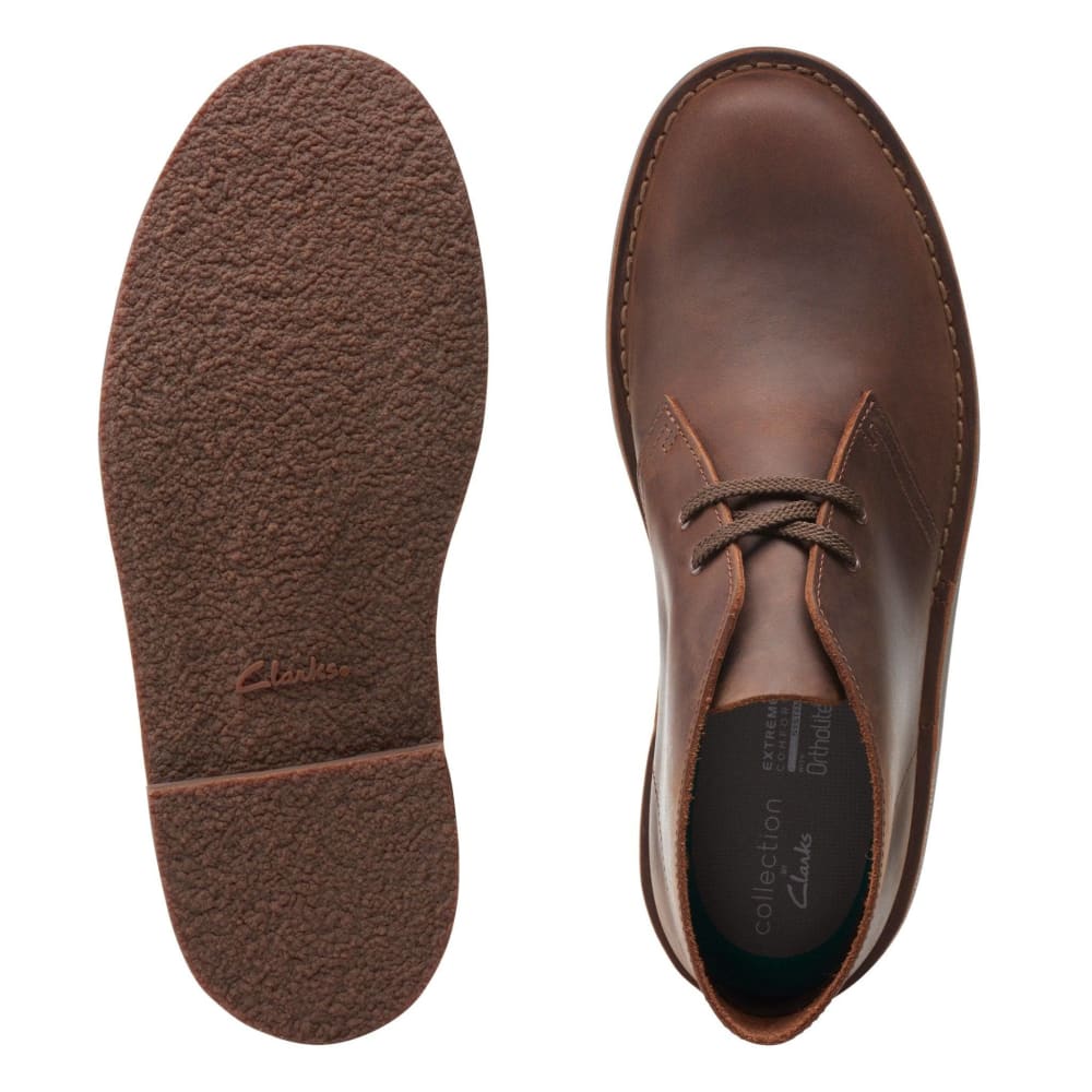 Clarks Originals Bushacre 3 Desert Boots Dark Brown Leather