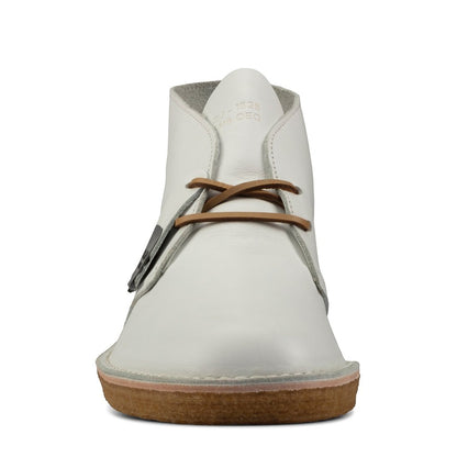 ClarkS Originals Desert Boot Men’s Shoes – Black And White Two - Tone Leather – Style 26159092 – Modern Heritage Classic Boots by Clarks Originals – Don't Panic Shoes