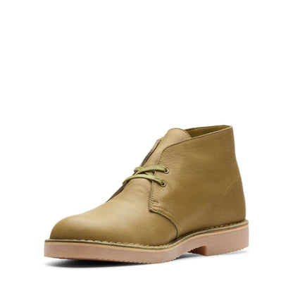 Clarks Originals Desert Boots Gtx Men's Khaki Green Leather 26144315 Shoes by Clarks Originals – Don't Panic Shoes