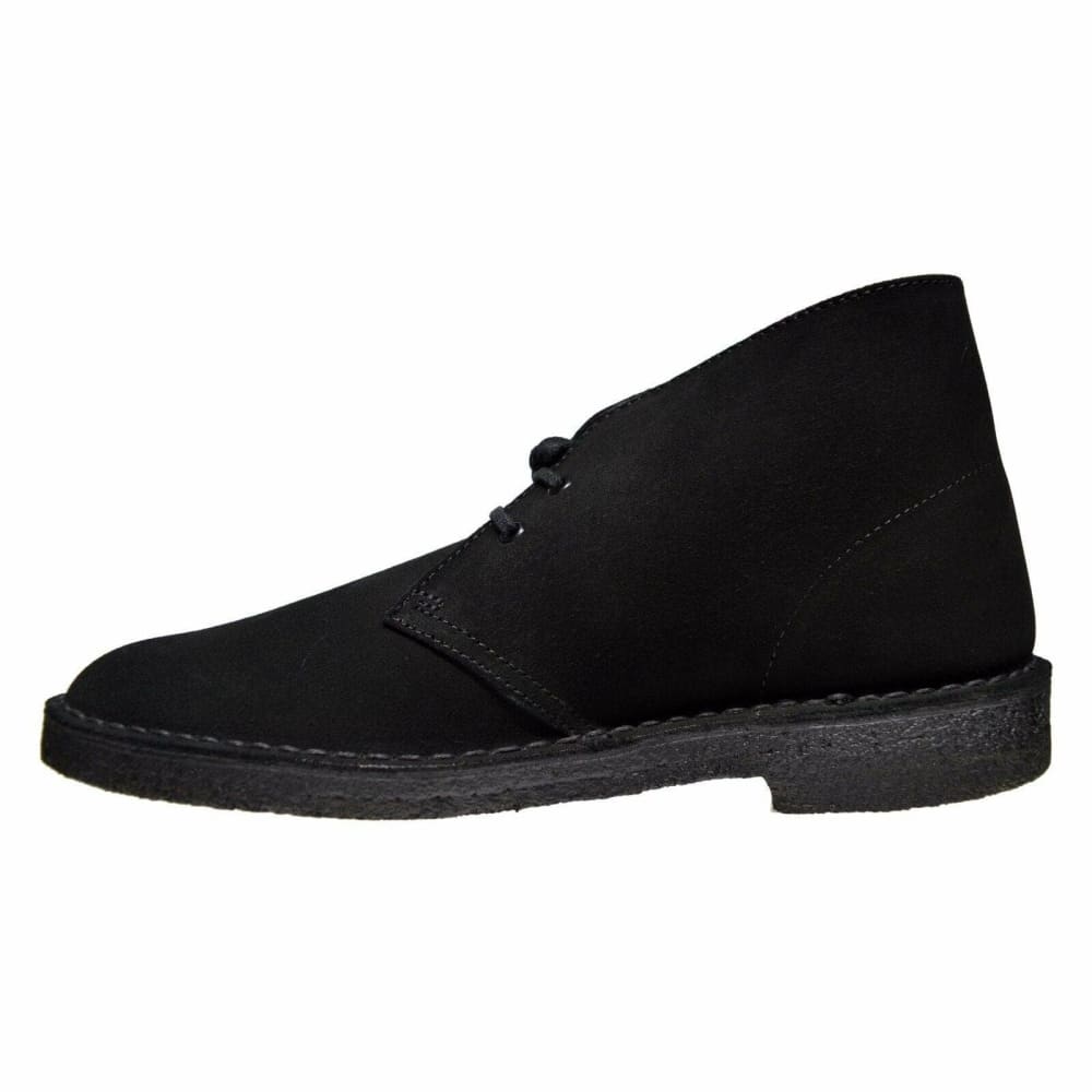 Clarks Originals Desert Boots Men's Black Suede 26155480 Shoes by Clarks Originals – Don't Panic Shoes