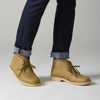 Thumbnail for Clarks Originals Desert Boots Gtx Men’s Khaki Green Leather