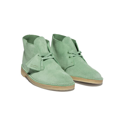 Clarks Originals Desert Boots Men's Light Green Suede 26171745 Shoes by Clarks Originals – Don't Panic Shoes