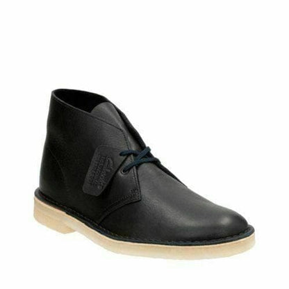 Clarks Originals Desert Boots Men's Navy Blue Leather 26125548 Shoes by Clarks Originals – Don't Panic Shoes