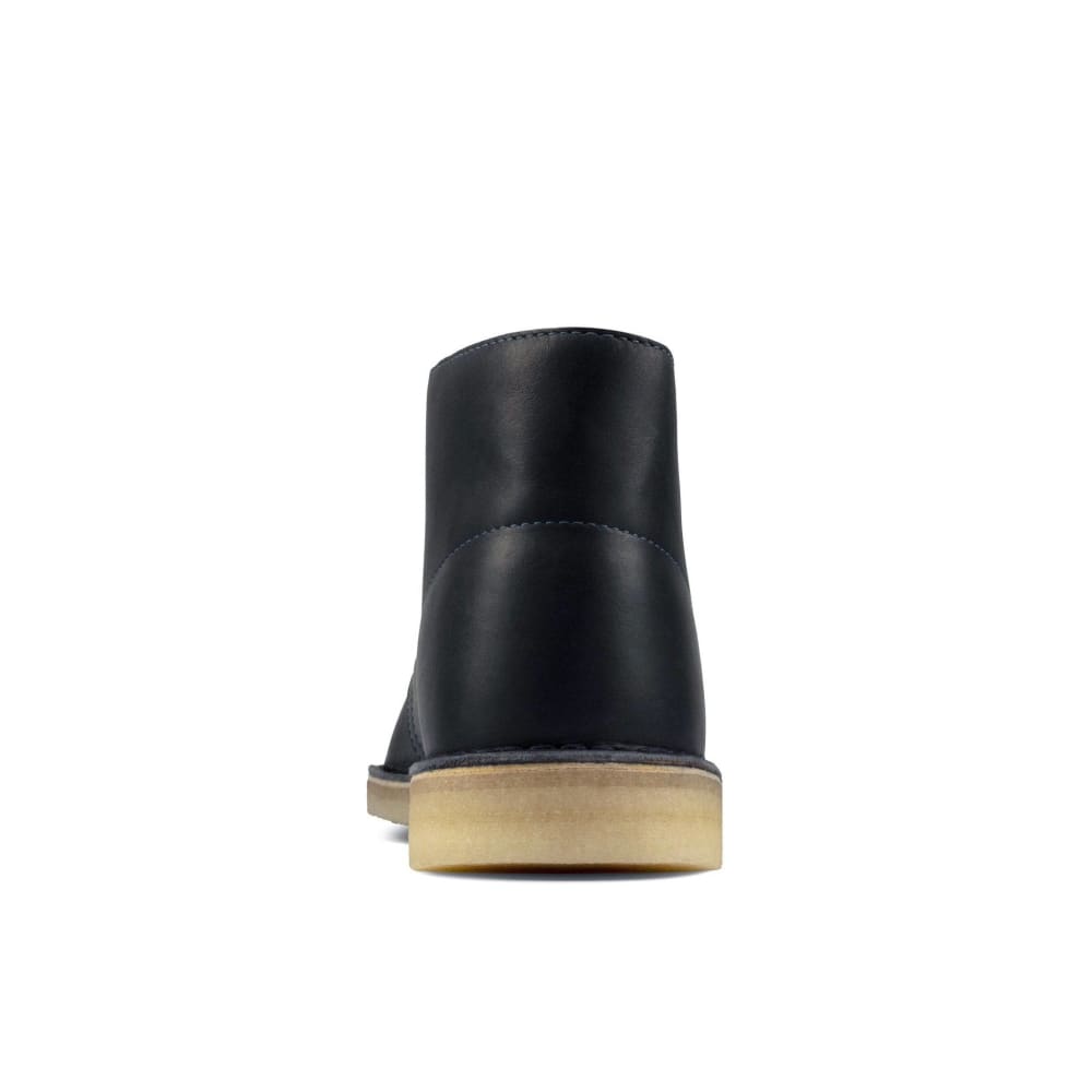 Clarks Originals Desert Boots Men's Navy Blue Leather 26174058 Shoes by Clarks Originals – Don't Panic Shoes