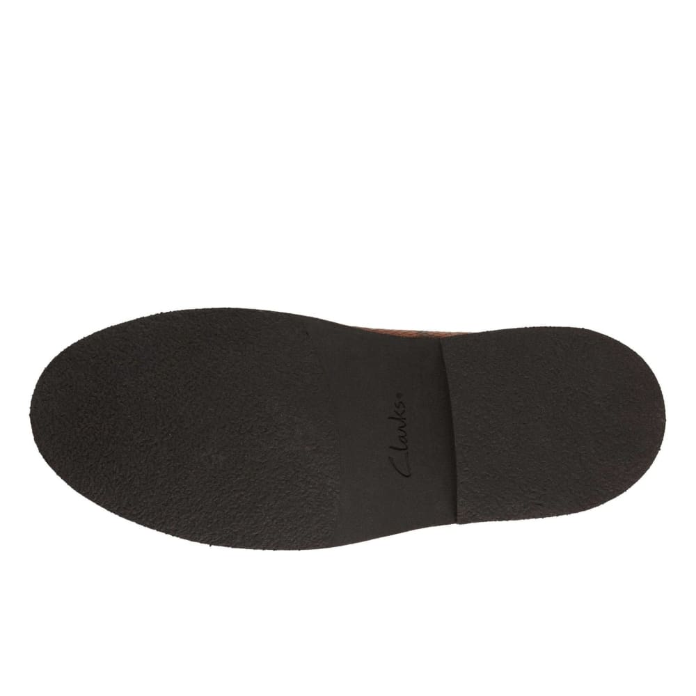 Clarks Originals Desert Boots Women's Dark Tan Snake Leather 26155674 Shoes by Clarks Originals – Don't Panic Shoes