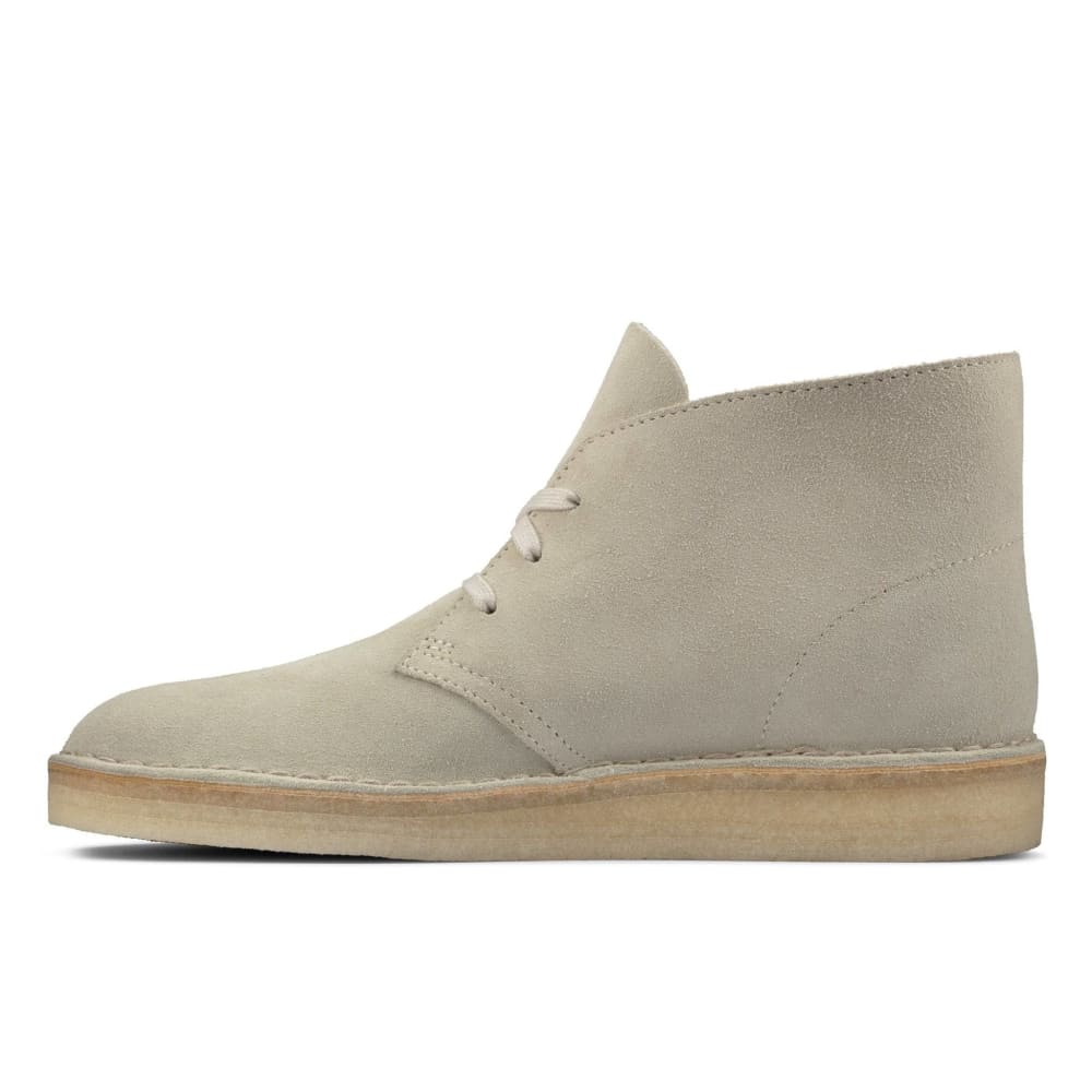 Clarks Originals Desert Coal Boots Men's Off White Suede 26156684 Shoes by Clarks Originals – Don't Panic Shoes