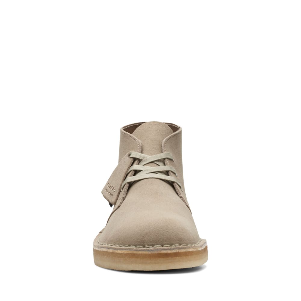 Clarks Originals Desert Coal Boots Men's Stone Suede 26169998 Shoes by Clarks Originals – Don't Panic Shoes