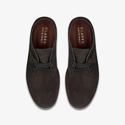 ClarkS Originals Desert Coal Men’s Black Suede 26154809 Footwear by Clarks Originals – Don't Panic Shoes