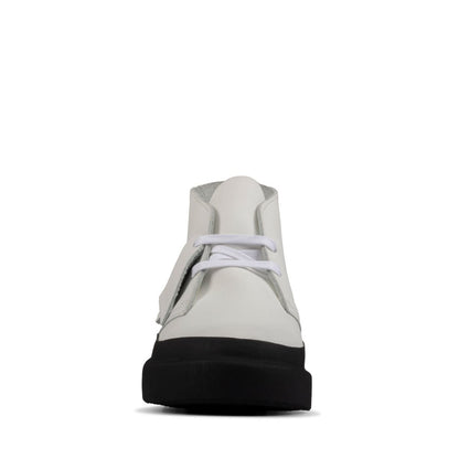 ClarkS Originals Desert Galosh Men’s White And Black 26156082 Footwear by Clarks Originals – Don't Panic Shoes