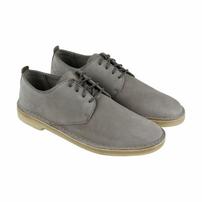 Clarks Originals Desert London Men's Gray Suede 26134760 Shoes by Clarks Originals – Don't Panic Shoes