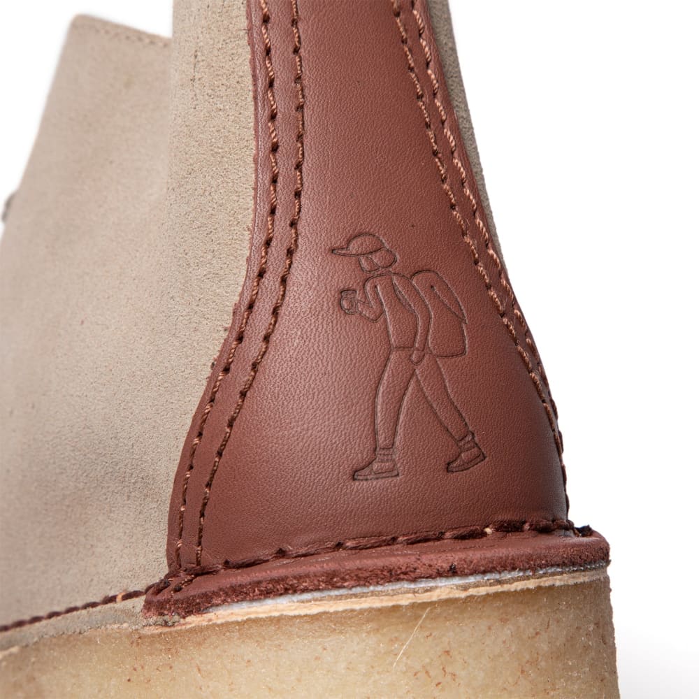 ClarkS Originals Desert Trek Hi 50th Anniversary Men’s High Tops – Sand Suede – Style 26169535 – Limited Heritage Edition Shoes by Clarks Originals – Don't Panic Shoes