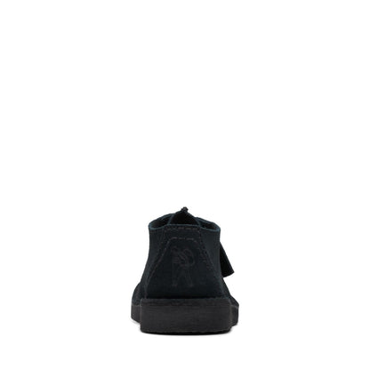 Clarks Originals Desert Trek Kids' Black Leather 26168046 Footwear by Clarks Originals – Don't Panic Shoes