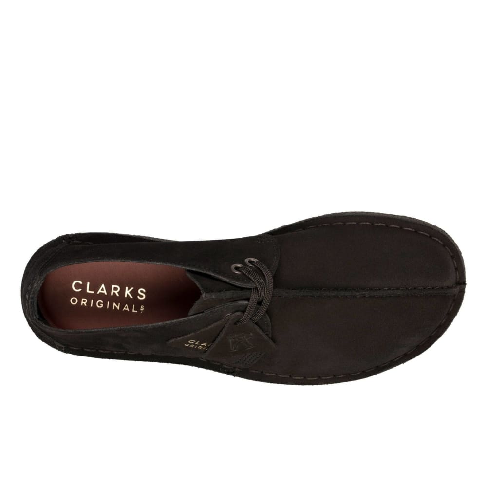 Clarks Originals Desert Trek Men's Black Suede 26155486 Shoes by Clarks Originals – Don't Panic Shoes