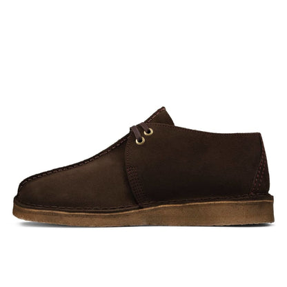 Clarks Originals Desert Trek Men's Dark Brown Suede 26155488 Shoes by Clarks Originals – Don't Panic Shoes