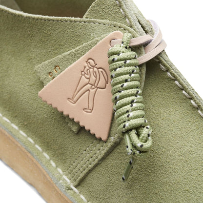 Clarks Originals Original Desert Trek Men's Pale Green Suede 26165805 Shoes by Clarks Originals – Don't Panic Shoes