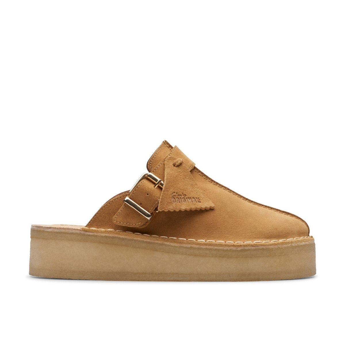 靴 Clarks Originals Trek Wedge Mule Clarks Originals Trek Wedge Mule Women's Mid | Don't Panic Shoes