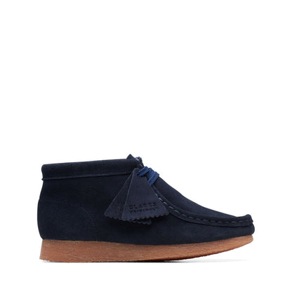 Clarks Originals Wallabee Boot Kids’ Blue 26169790 Footwear by Clarks Originals – Don't Panic Shoes