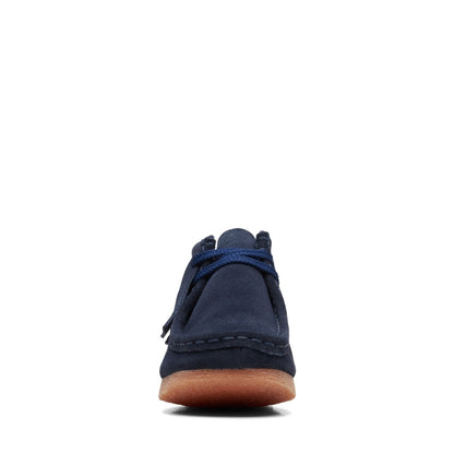 Clarks Originals Wallabee Boot Kids’ Blue 26169790 Footwear by Clarks Originals – Don't Panic Shoes