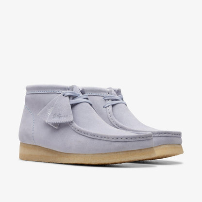 ClarkS Originals Wallabee Boot Men’s Cloud Grey Suede 26175699 0 by Clarks Originals – Don't Panic Shoes