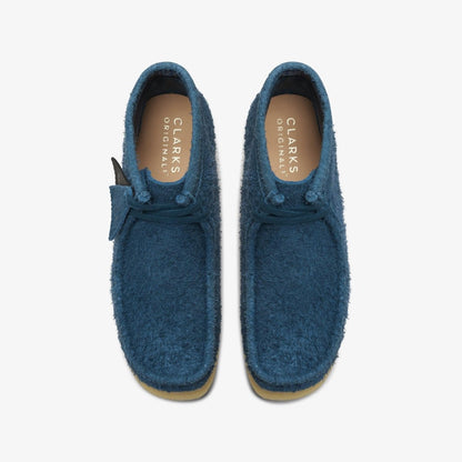 ClarkS Originals Wallabee Boot Men’s Deep Blue Suede 26174050 0 by Clarks Originals – Don't Panic Shoes