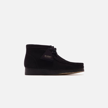 ClarkS Originals Wallabee Boot Men’s Shoes – Black Suede – Style 26155517 – Timeless Everyday Icon Shoes by Clarks Originals – Don't Panic Shoes