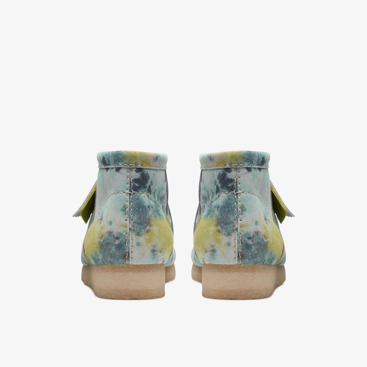 ClarkS Originals Wallabee Boot Men’s Suede Turquoise Tie Dye 26169726 Footwear by Clarks Originals – Don't Panic Shoes