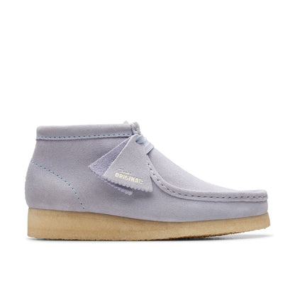 ClarkS Originals Wallabee Boot Women’s Cloud Grey Suede 26176563 Footwear by Clarks Originals – Don't Panic Shoes