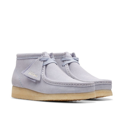 ClarkS Originals Wallabee Boot Women’s Cloud Grey Suede 26176563 Footwear by Clarks Originals – Don't Panic Shoes