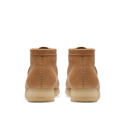 ClarkS Originals Wallabee Boot Women’s Mid Tan Leather 26175840 Footwear by Clarks Originals – Don't Panic Shoes