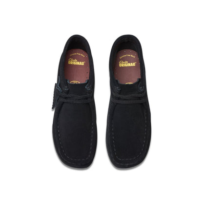 Clarks Originals Wallabee Boots Kids Juniors Black Suede 26168044 Footwear by Clarks Originals – Don't Panic Shoes