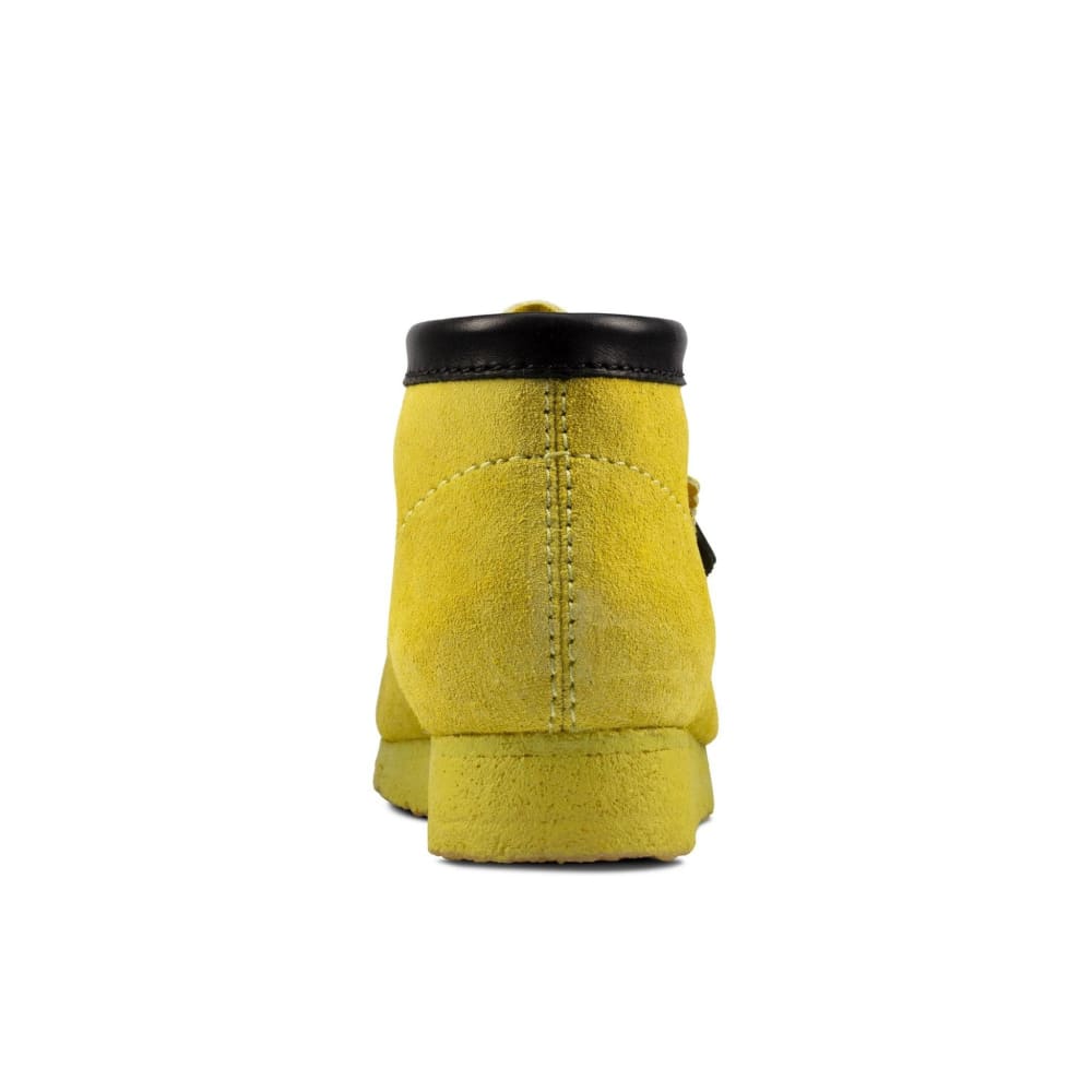 Clarks Originals Wallabee Boots Men's Lime Yellow Suede 26162470 Shoes by Clarks Originals – Don't Panic Shoes