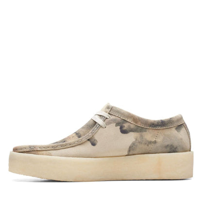 ClarkS Originals Wallabee Cup Low Men’s Shoes – Off White Camo – Style 26166081 – Urban Statement Classic Shoes by Clarks Originals – Don't Panic Shoes