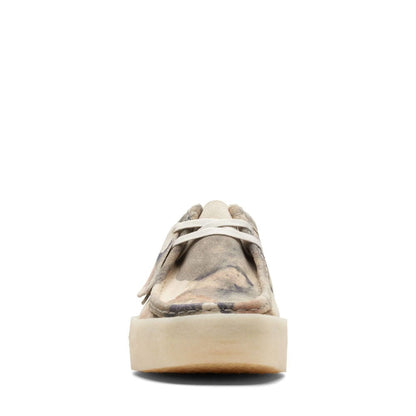 ClarkS Originals Wallabee Cup Low Men’s Shoes – Off White Camo – Style 26166081 – Urban Statement Classic Shoes by Clarks Originals – Don't Panic Shoes