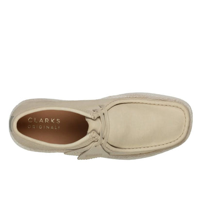 Clarks Originals Wallabee Cup Men's White Nubuck 26158153 Shoes by Clarks Originals – Don't Panic Shoes
