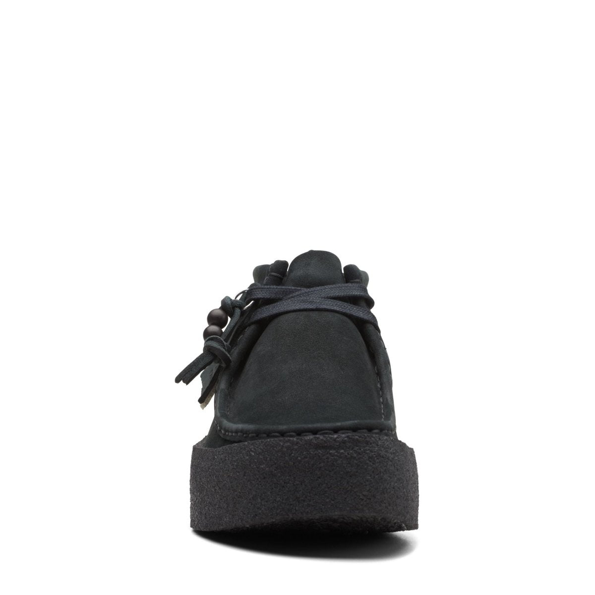 ClarkS Originals Wallabee Cup Women’s Black Leather 26168980 Footwear by Clarks Originals – Don't Panic Shoes