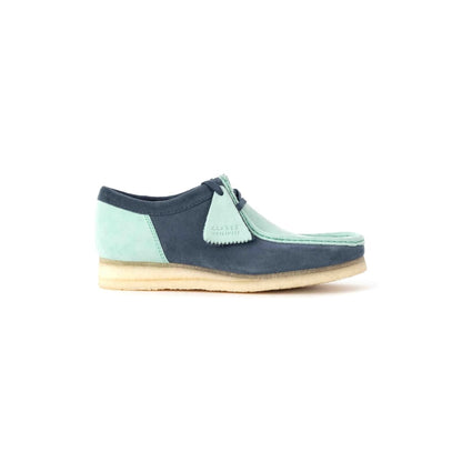 Clarks Originals Wallabee Low Men's Blue And Green Suede 26160484 Shoes by Clarks Originals – Don't Panic Shoes