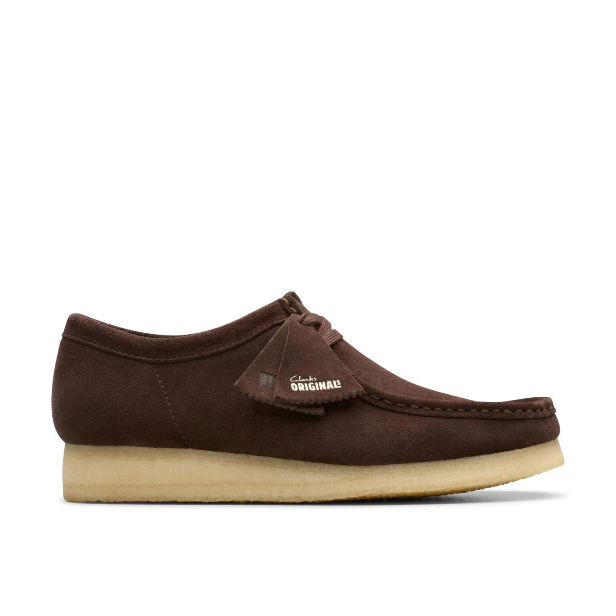 Clarks Originals Wallabee Low Men's Dark Brown Suede 26156606 Shoes by Clarks Originals – Don't Panic Shoes
